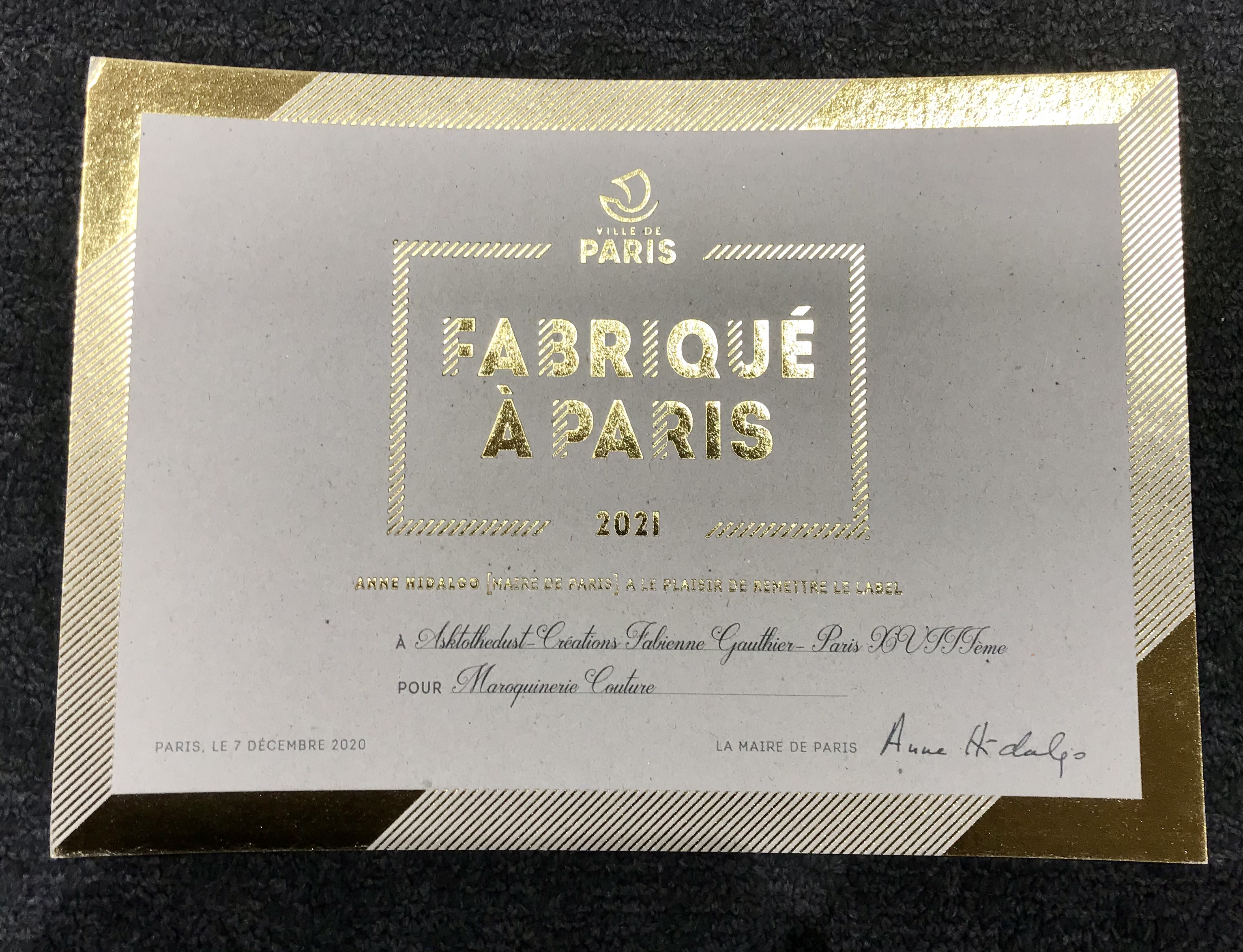 On a été récupérer le diplôme 