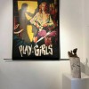 Exposition de quelques unes des Affiches fictives de cinéma de la créatrice Fabienne Gauthier à Narbonne 