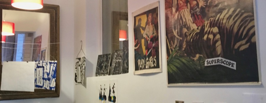 Exposition d'Affiches au Café Custine. Novembre 2017